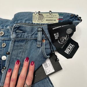 DIESEL Spliced Denim Jeans NWT Sizes 34 and 36